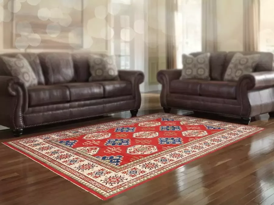 Zargar Rugs Kelim vloerkleed 270x365 Kelim tapijt Oosters vloerkleed 100% wol Handgeweven