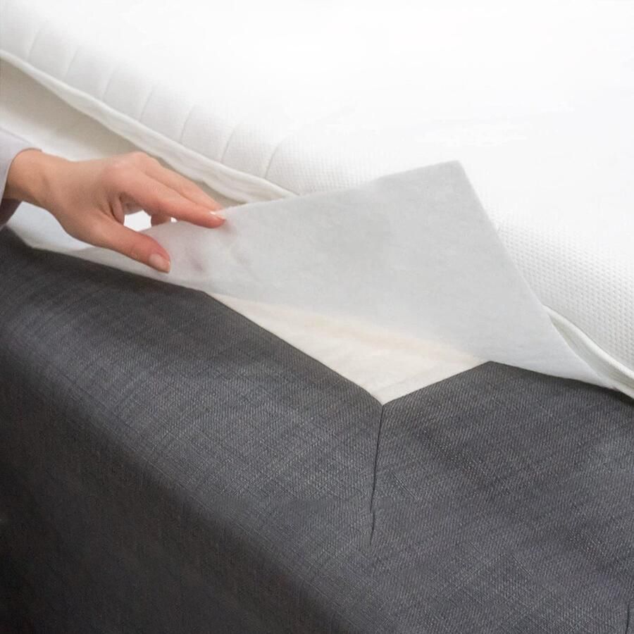 Zavelo Antislip Matrasonderlegger 60x170 – Voorkomt Schuiven van Matras of Topper – Ademend Vlies – Voor Boxspring & Lattenbodem