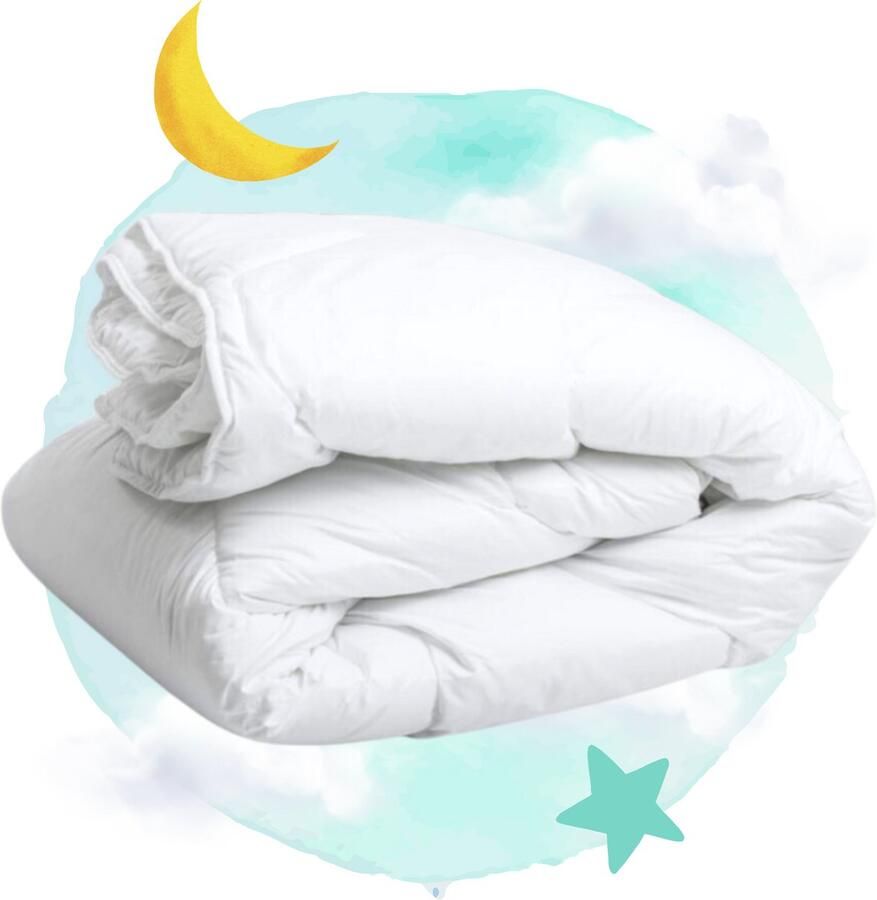 Zavelo Ledikant Dekbed Hummel 4-Seizoenen 135x100 cm (Synthetisch)