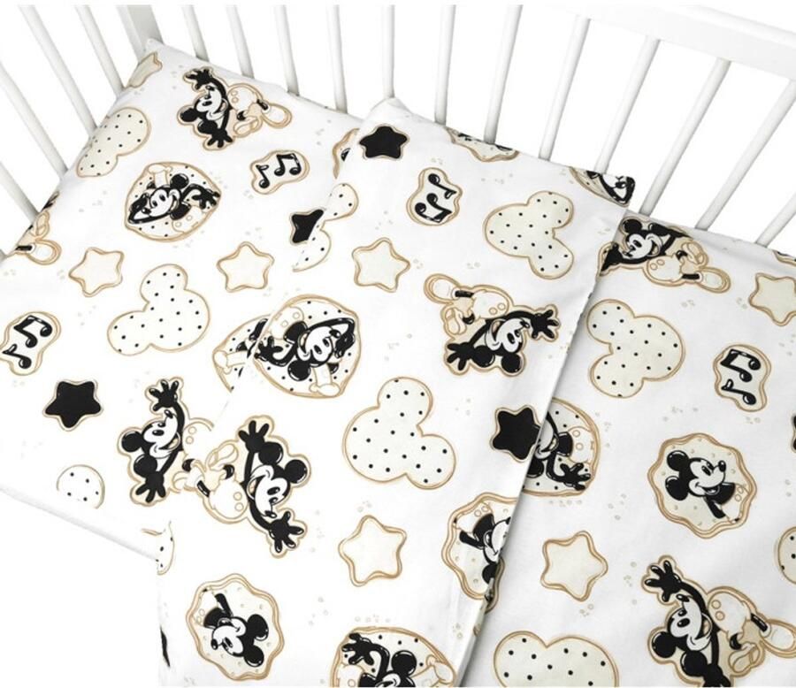 Zavelo Peuter Dekbedovertrek Cartoon Classic – Ledikant & Junior-Junior (120 x 150 cm)