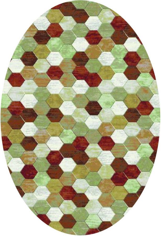 ZAZA Home Amado 6474 240x330 ovaal modern vloerkleed modern design allergievriendelijk onderhoudsvriendelijk rood