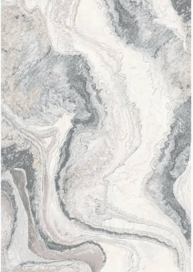 ZAZA Home Aspen 6797 200x290 ovaal modern vloerkleed marmer vloerkleed allergievriendelijk makkelijk schoon te maken neutrale kleuren beige