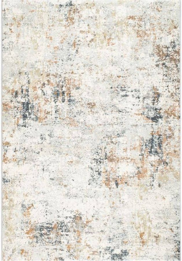 ZAZA Home Colorado 6616 133x195 Modern vloerkleed rechthoekig tapijt gemeleerd patroon onderhoudsvriendelijk zacht vloerkleed allergievriendelijk makkelijk schoon te maken créme