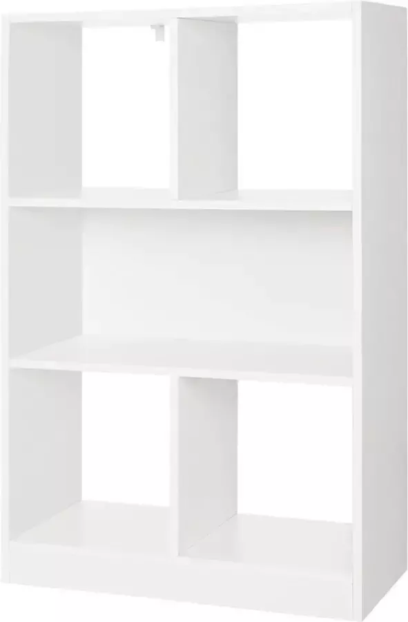 ZaZa Home & Office Boekenkast voor thuiskantoor opbergeenheid en vitrinekast