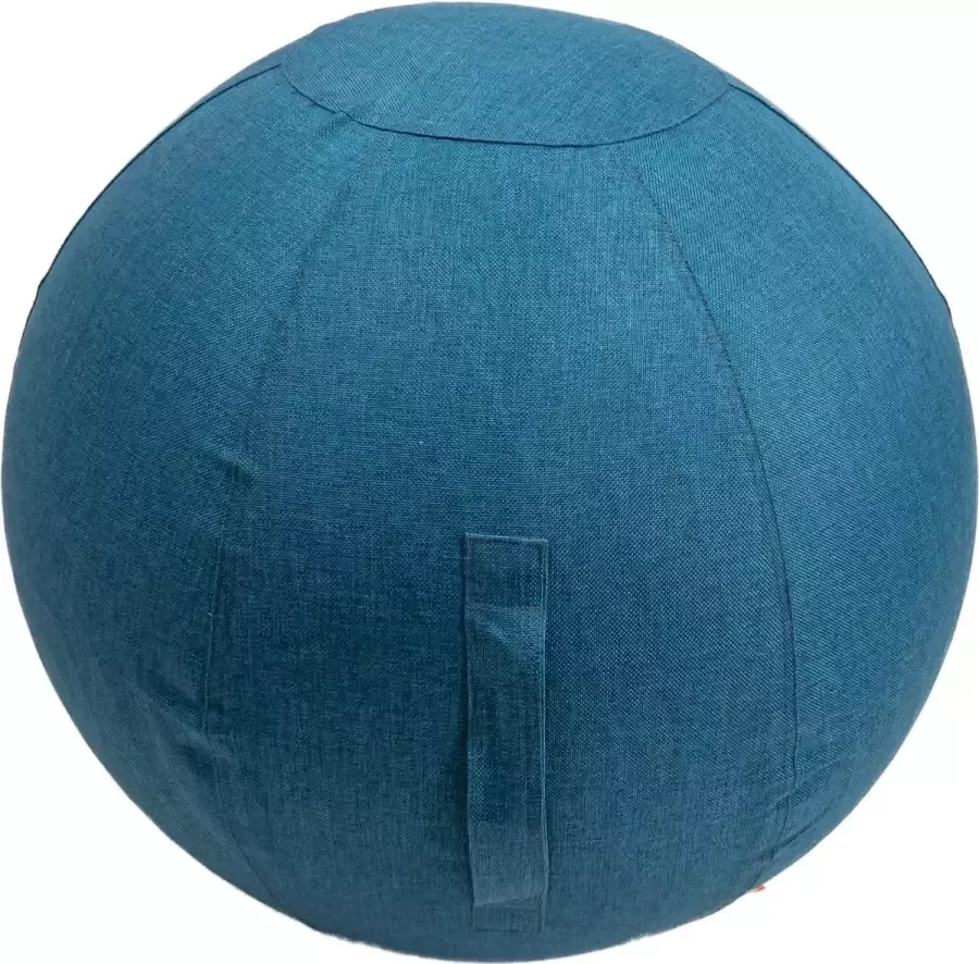 ZaZa Home & Office Zitbal yoga bal blauw kleuren- 65Cm