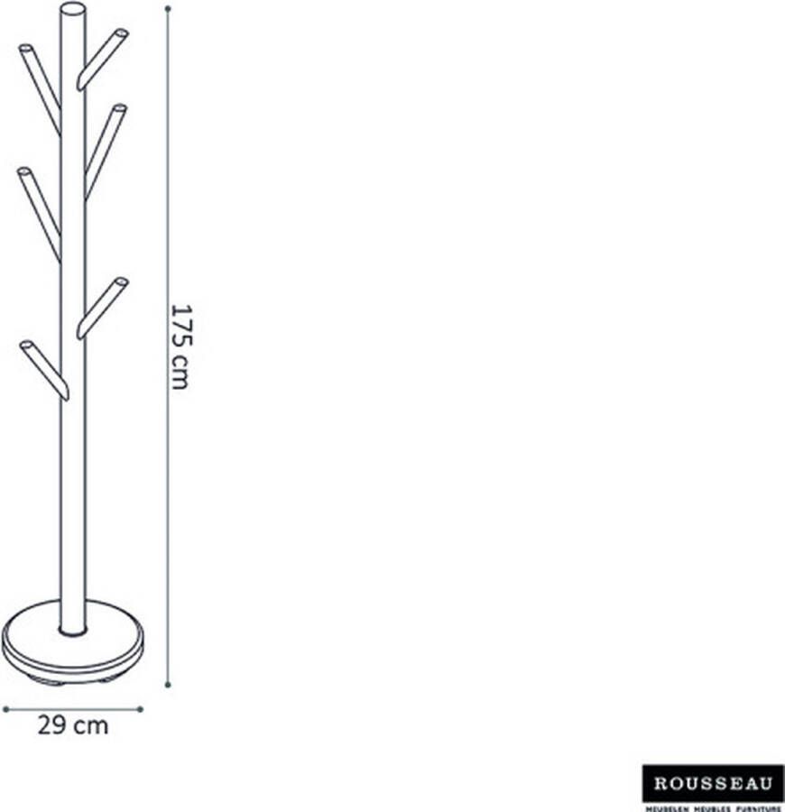 ZAZA Home Kapstok 'Barberry' Metaal Structuur metaal