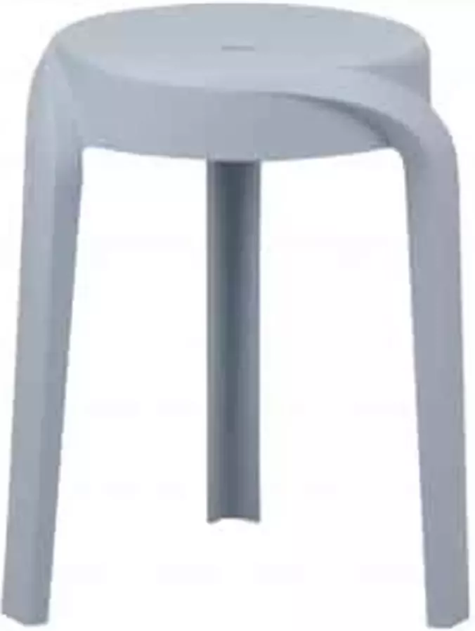 ZAZA Home Set van 6 tabouret 'Aimé' Lichtblauw