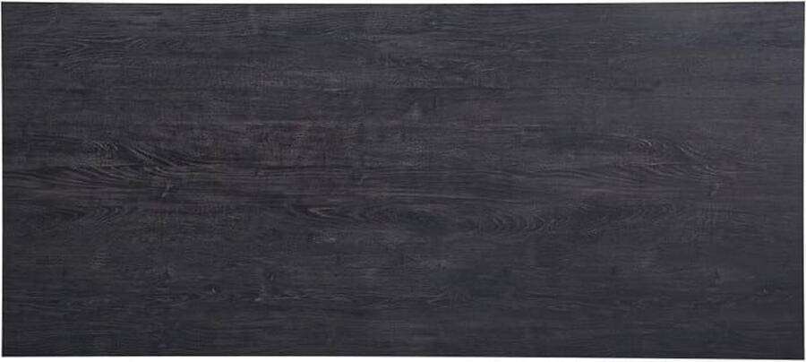 ZAZA Home Bartafel 'Alexander' 180 cm Decor Donkerbruin H 93 cm Poten metaal 8x4 cm blad decor ABS boord Top 36 mm - Foto 2