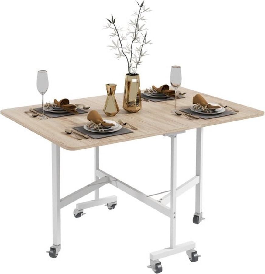 ZAZA Home inklapbare-eettafel-met-wieltjes-voor-kleinere-appartementen-technische-gegevens-ledereenlodrecht-eiken-en-wit