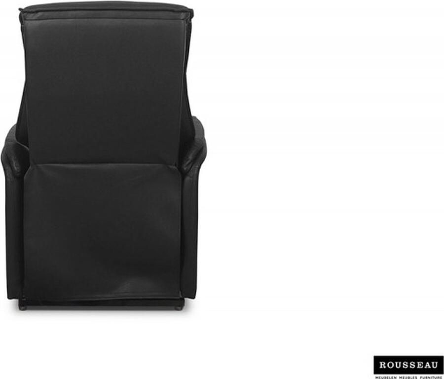 ZAZA Home Electrische Relax Fauteuil 'Miami' PU Zwart Poten metaal en bekleding PU Max. 110 kg - Foto 2