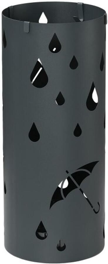 ZAZA Home Paraplubak Stijlvol design Met afneembare lekbak Zwart