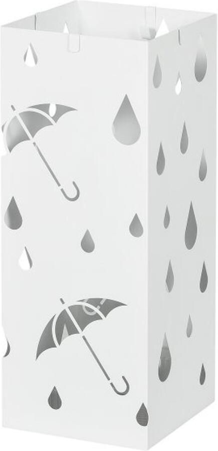 ZAZA Home Paraplubak Stijlvol Design Wateropvangbak Staal Zwart