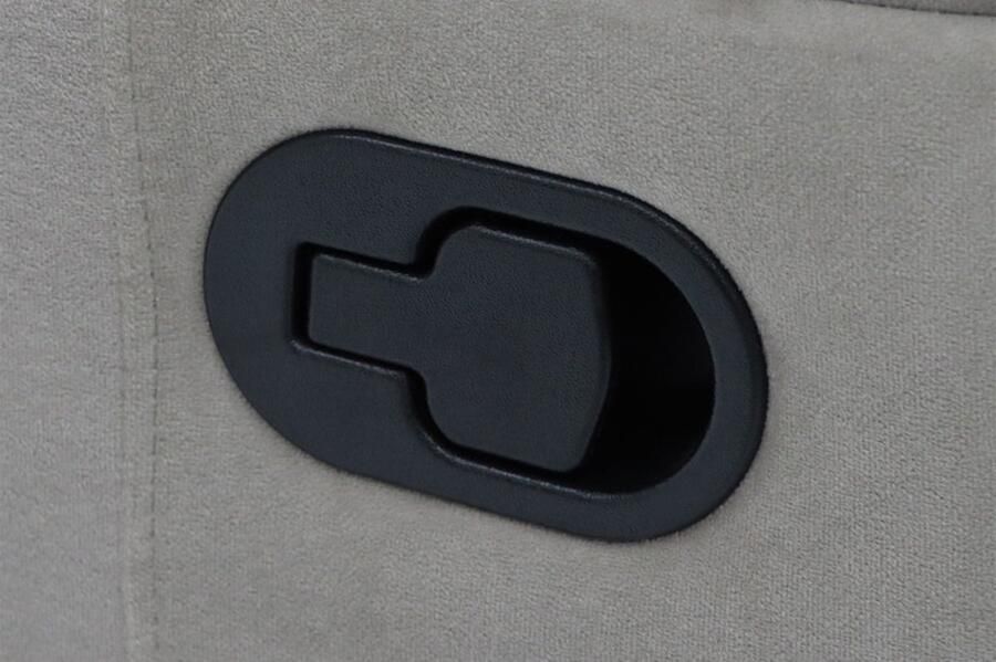 ZAZA Home Relax Fauteuil 'Breda' manueel verstelbaar Elephant Taupe Poten metaal en bekleding PU Max. 110 kg - Foto 2