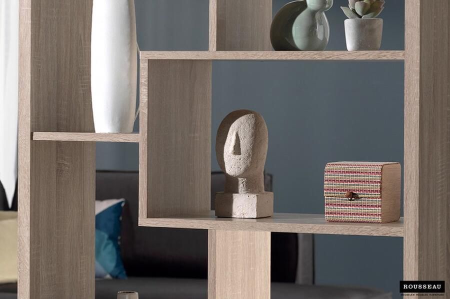 ZAZA Home Room divider 'Split' Sonoma en spaanderplaat - Foto 2