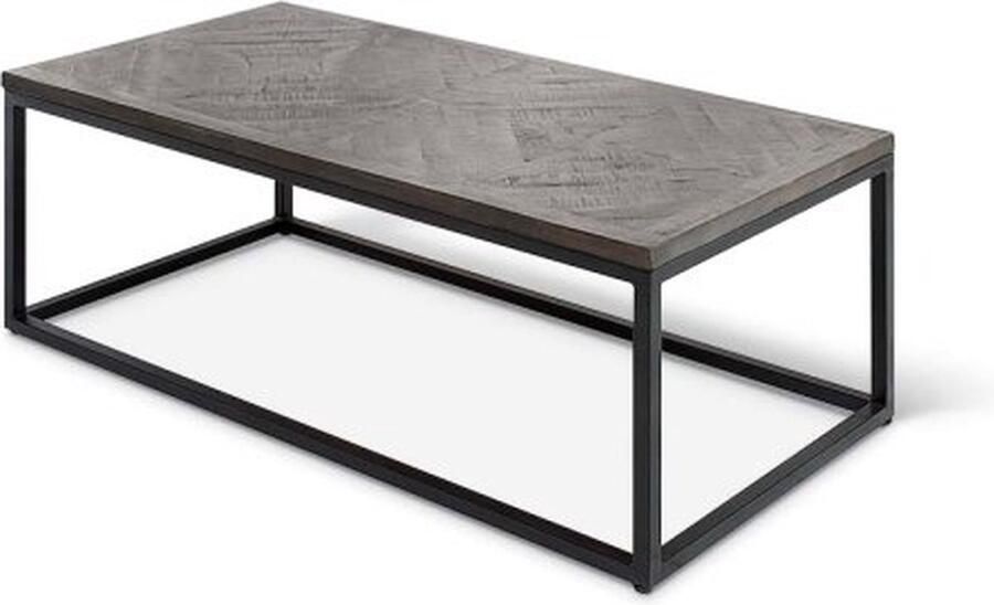 ZAZA Home Salontafel 'Madeira' Parket Grijs