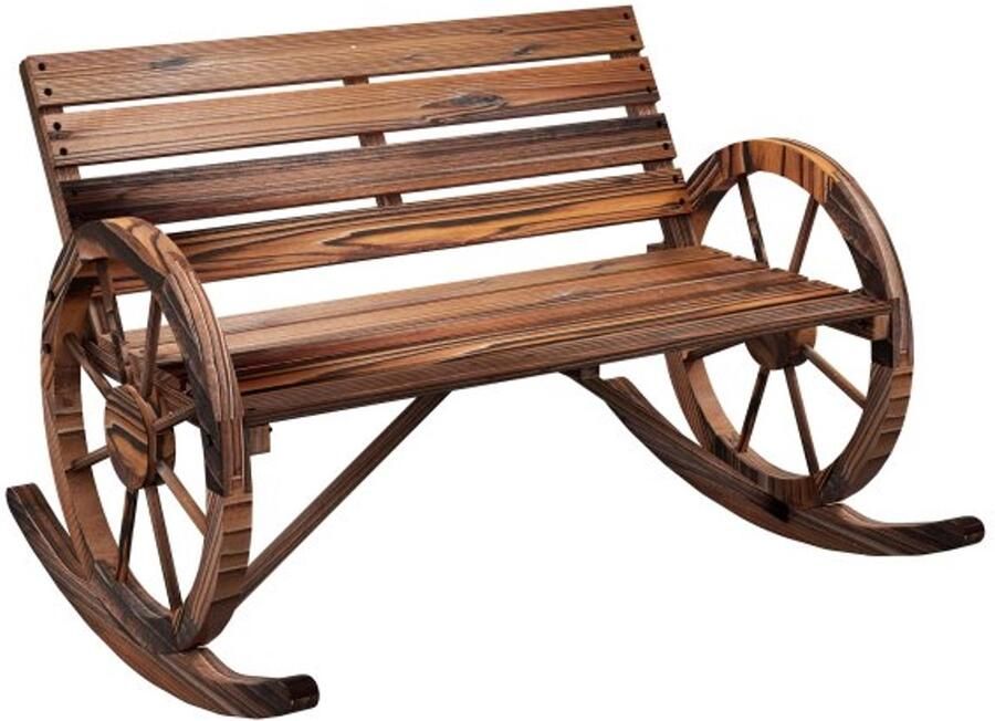 ZAZA Home Schommelbank Luxe Tuinmeubelen Comfortabel Zitten Duurzaam & Stijlvol Grijs