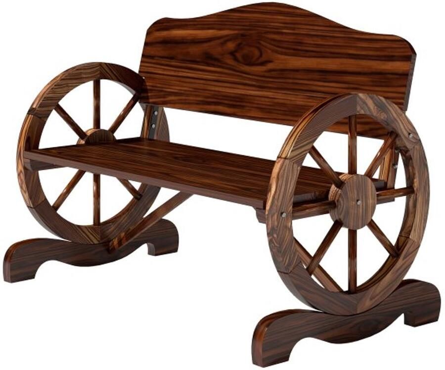 ZAZA Home Tuinbank – Houtenspecialist Weerbestendig – Stijlvol Verkoolt