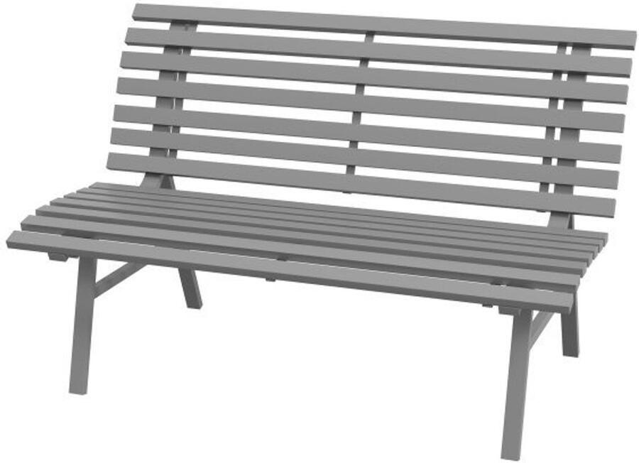 ZAZA Home Tuinbank LuxusGarten Aluminium frame Grijs