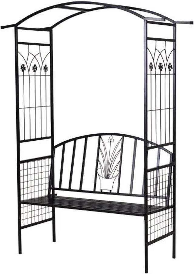 ZAZA Home Tuinbank – Stijlvolle Design Weerbestendig – Comfortabel Grijs