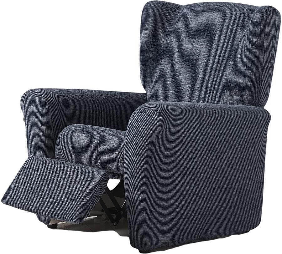 Zebra Technologies Zebra Textil Orion Elastische hoes voor relaxstoel maat 1-zits (standaard) kleur blauw