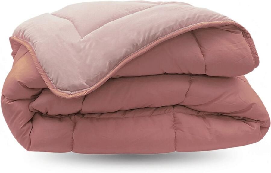 Zelesta Peuterbed Blossom & Peach Peuterdekbed Zonder Overtrek Wasbaar Kinderdekbed Babydekbed Dekbed 100x140cm