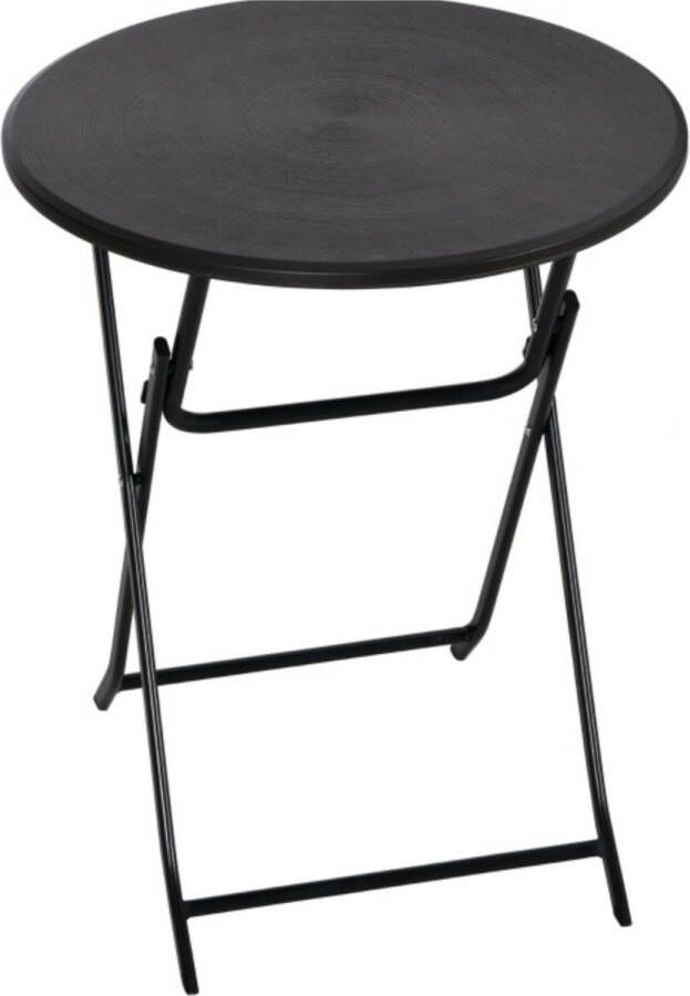 Zenzee Tuintafel Bijzettafel Tuinmeubelen Tafel Donkergrijs 60 x 60 x 73 cm