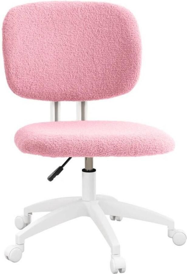 Merkloos Bureaustoel met relaxfunctie Ergonomische bureaustoel Game stoel Gaming stoel Roze