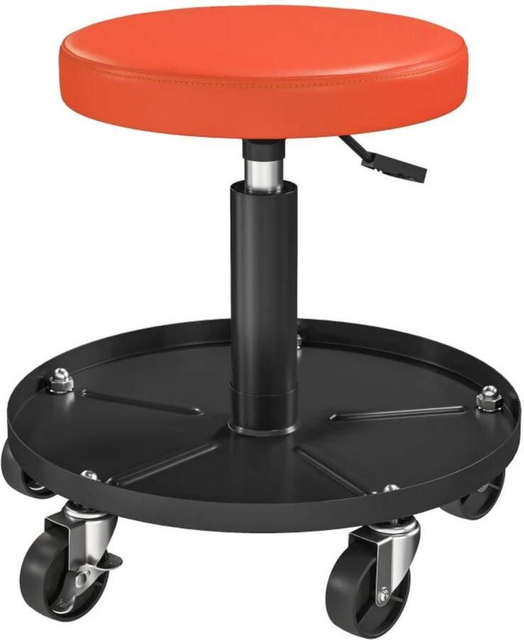 Zenzee Werkplaatskruk Zadelkruk op wielen Krukken Zadelkruk Tot 135 kg