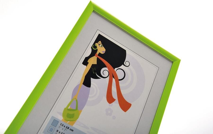 Zep KL2 Enkele fotolijst Grijs Tafel Muur 13 x 18 cm Rechthoekig Landschap portret