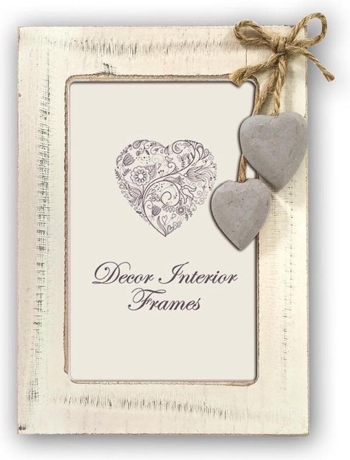 Zep Metz Cream Enkele fotolijst Crème Tafel 20 x 30 cm Rechthoekig Portret