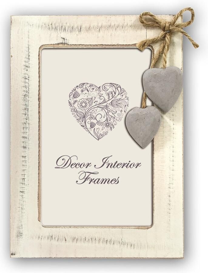 Zep METZ Enkele fotolijst MDF Hout Beige Tafel 10 x 15 cm Rechthoekig