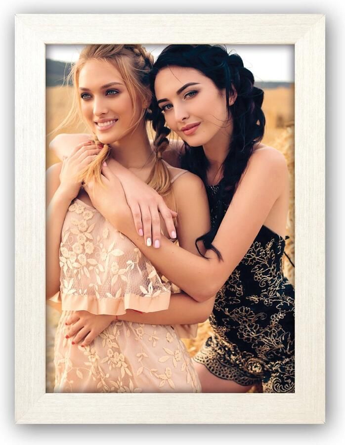 Zep SHIRE Enkele fotolijst Wit Tafel Muur 13 x 18 cm Rechthoekig Klassiek