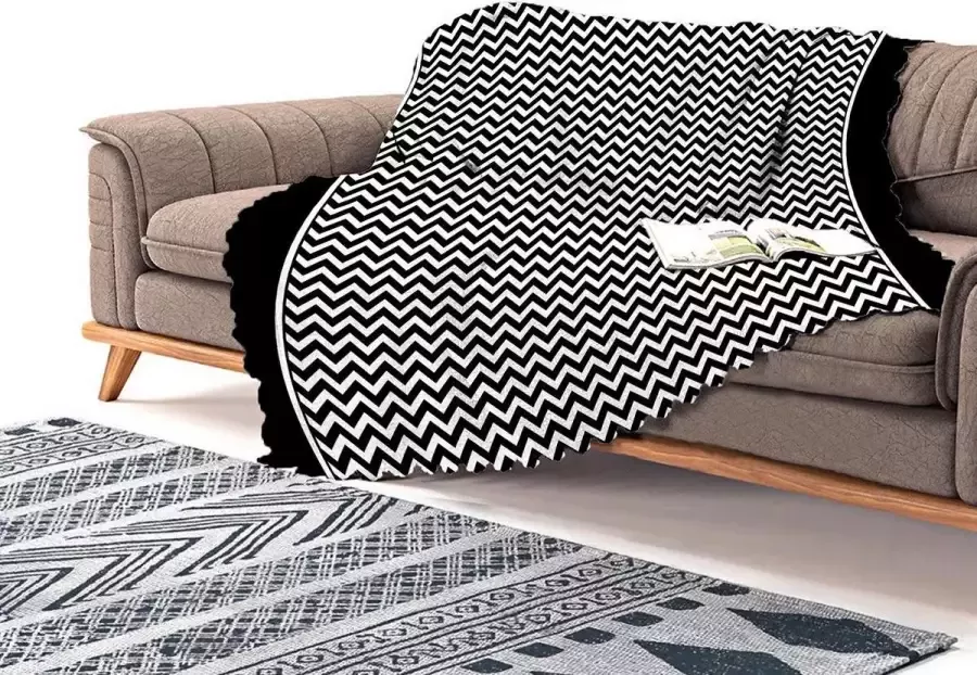 Zethome Speciaal ontwerp digitaal bedrukt Printed Modern Chenille Sofa Cover meubelhoes Bank hoes Zetel hoes Bank beschermer 90x180