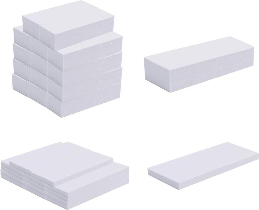 Zeynomax Afstandhouders muur zelfklevend 30 stuks EVA-schuim stopper bedstopper meubelwand zonder boren bank deurgreep bed hoofdeinde stopper hoofdbord