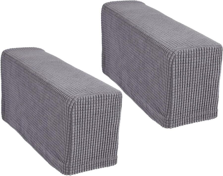 Zeynomax Armleuninghoezen 2 stuks voor verstelbare sofa stretch armkappen zacht polyester meubelbescherming anti-slip met zoekwoorden: armleuningbeschermer stoelbeschermer