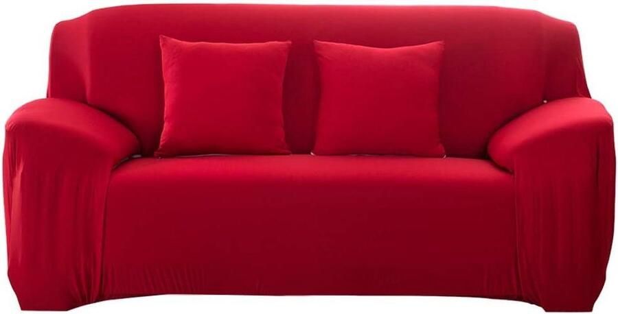 Zeynomax Bankhoes voor 2-zitsbank Bankovertrek Grijs Bescherming en decoratie Machine wasbaar