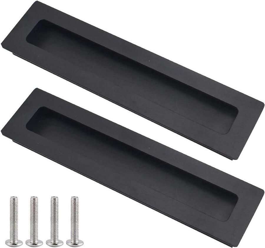 Zeynomax ** Vierkante Handgrepen Zwart Gebruiksvriendelijk Voor Kledingkasten en Kasten Pack van 2** Verbeterd met relevante zoekwoorden zoals handgrepen kledingkasten en kasten. De titel bevat nu 88 tekens