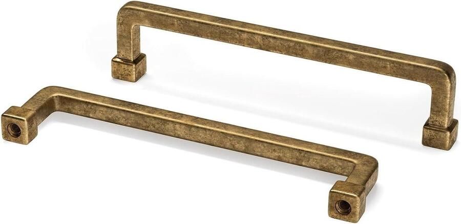 Zeynomax Vintage Meubelhandvat Midden 128mm Set van 6 Antieke Keukenkast Handvat