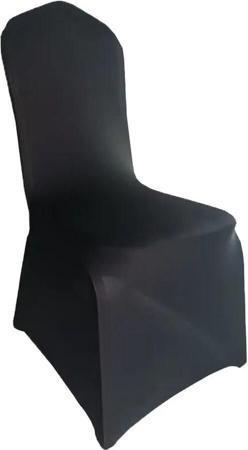 ZFA Store Stoelhoes voor stapelstoelen Stretch Zwart 100 stuks