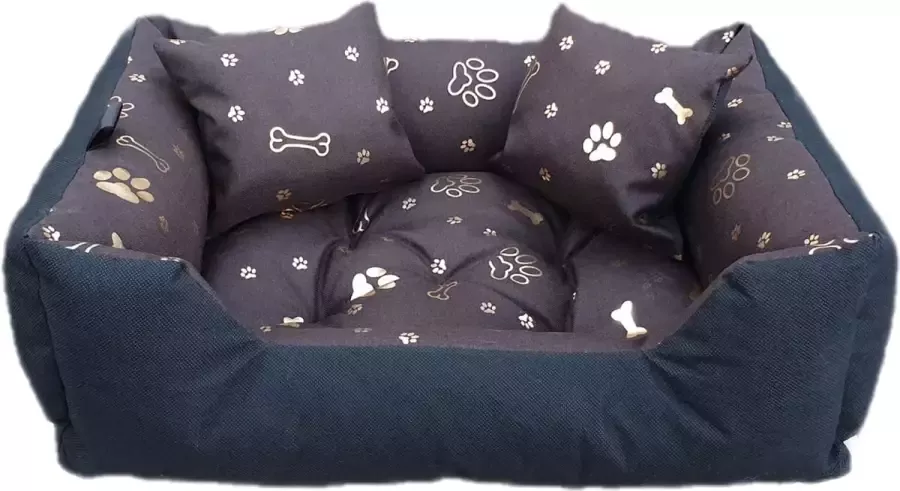 ZHPK hondenmand -Zacht en luxe hondenkussen 100 cm x 70 cm maat L dierenmand hondenbed waterproof anti allergisch