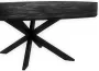 Zita Home eettafel Boston Black 180 Dining 90cm breed Black Friday Deal - Thumbnail 2