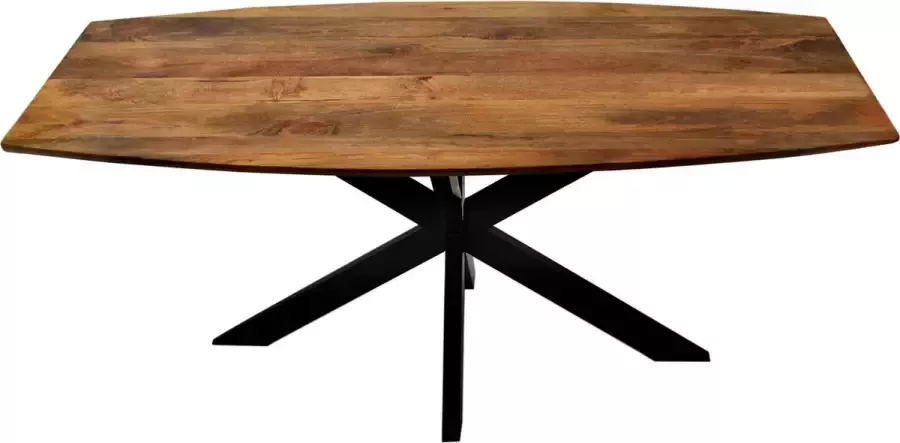 Zita Home eettafel Boston Mango 200 Dining 100cm breed Black Friday Deal - Foto 1