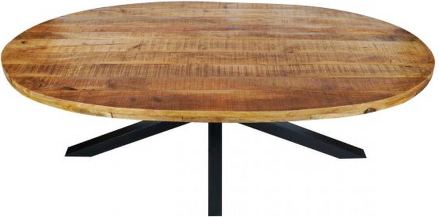 Zitten&Liggen Eettafel Mango Nora Ovaal 180 cm