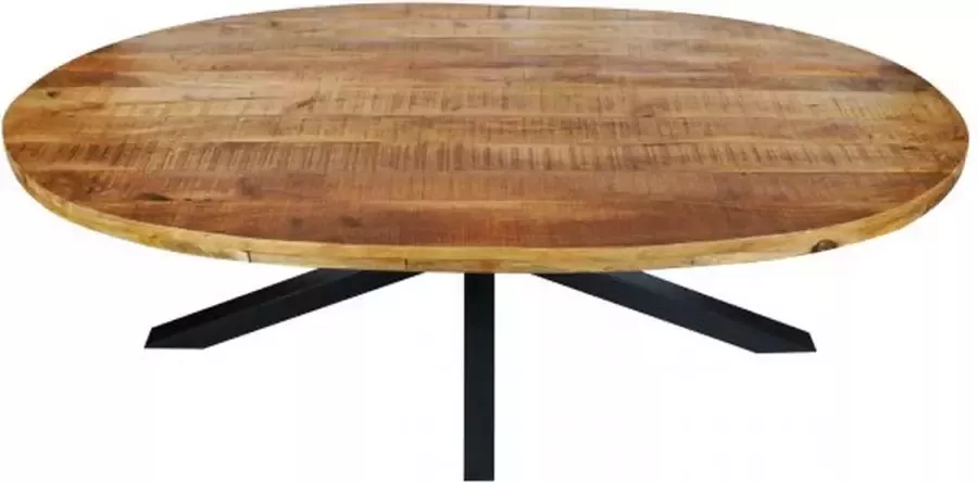 Zitten&Liggen Eettafel Mango Nora Ovaal 210 cm