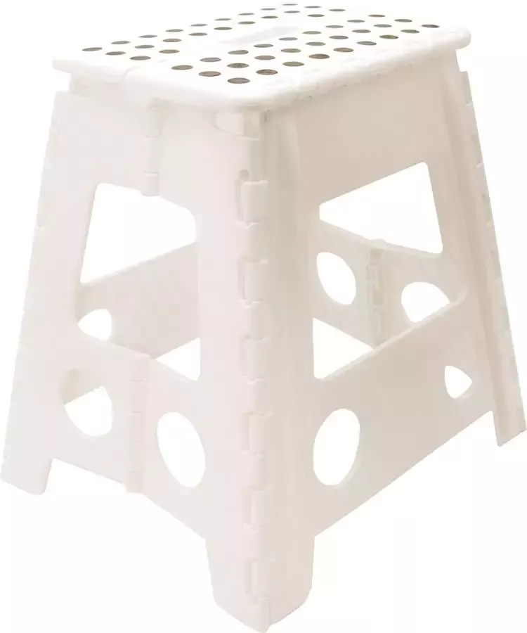 Zöllner opstapkruk inklapbaar verschillende kleuren en hoogtes serie „Flip“ wit