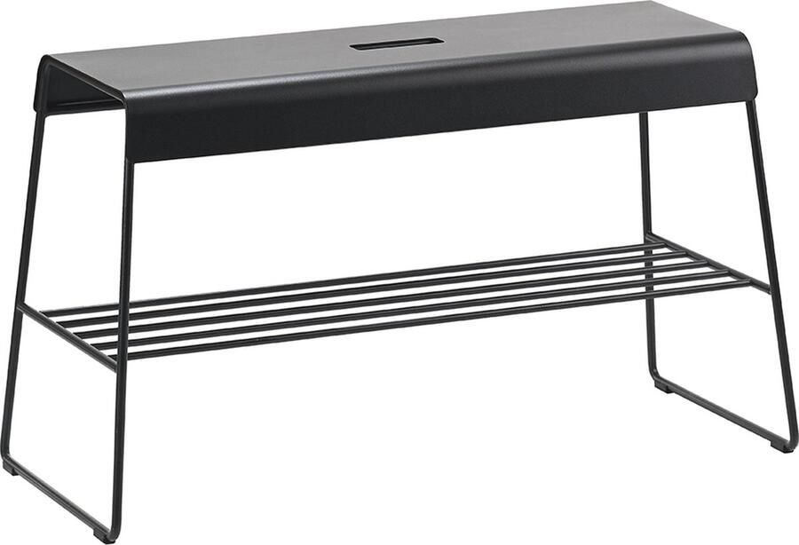 Zone Denmark A-Bench Outdoor Bank met plank 78 5 x 34 x 45 cm Black