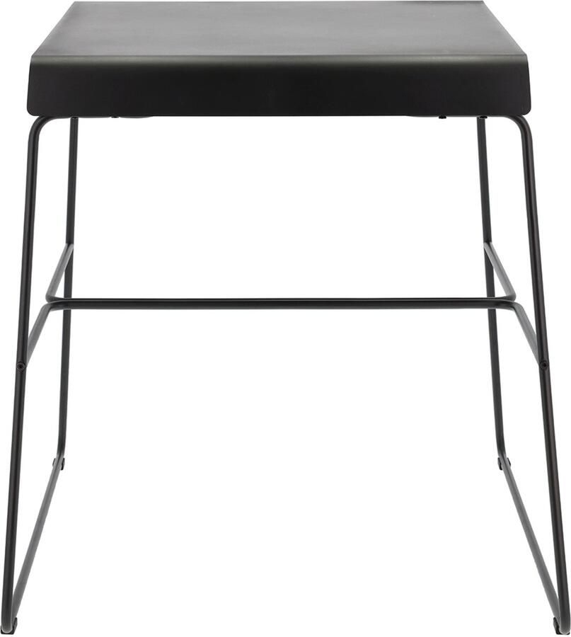 Zone Denmark A-Café table Outdoor Tafel 75 x 58 x 72 cm Black