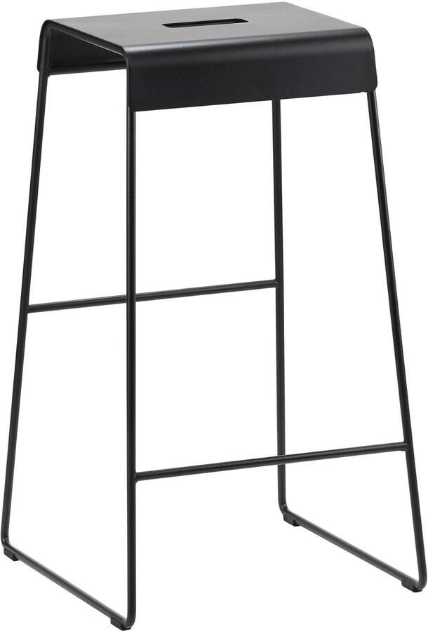 Zone Denmark A-Stool Barkruk 38 x 38 x 65 cm Black