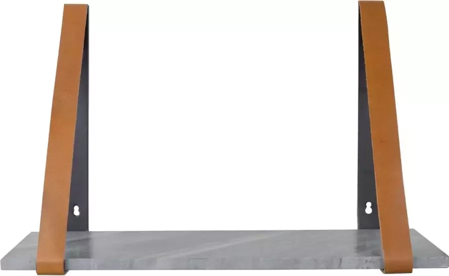 Zuiver Wandplank Fad Marble Grey