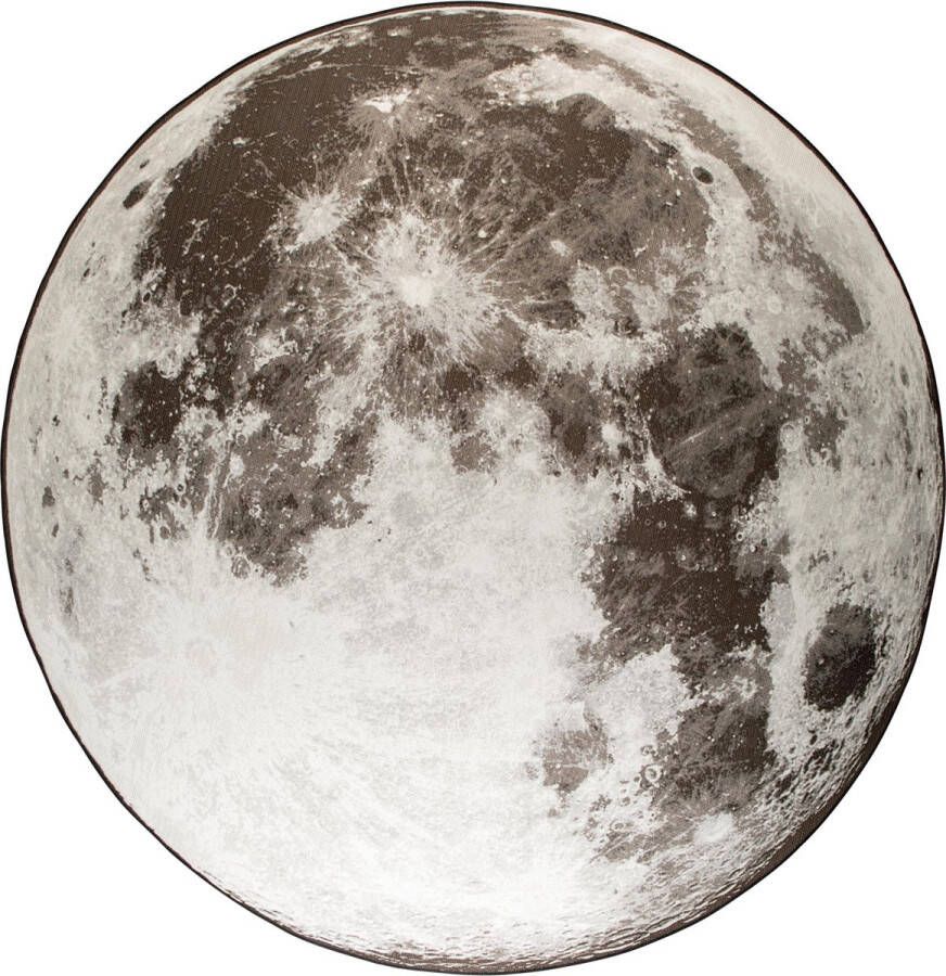 Zuiver Outdoor Vloerkleed Moon 280cm Grijs Rond - Foto 1